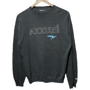 vintage 90s Azzuré logo graphic Retro Rap crewneck streetwear sweater sweatshirt